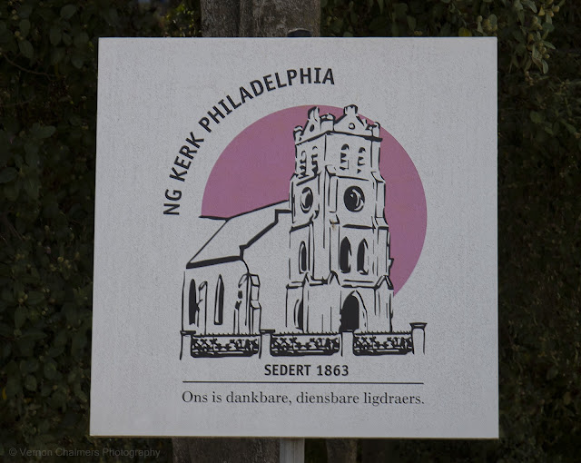 Philadelphia, Cape Town NG Kerk / Dutch Reformed Church Signage (Since 1863)